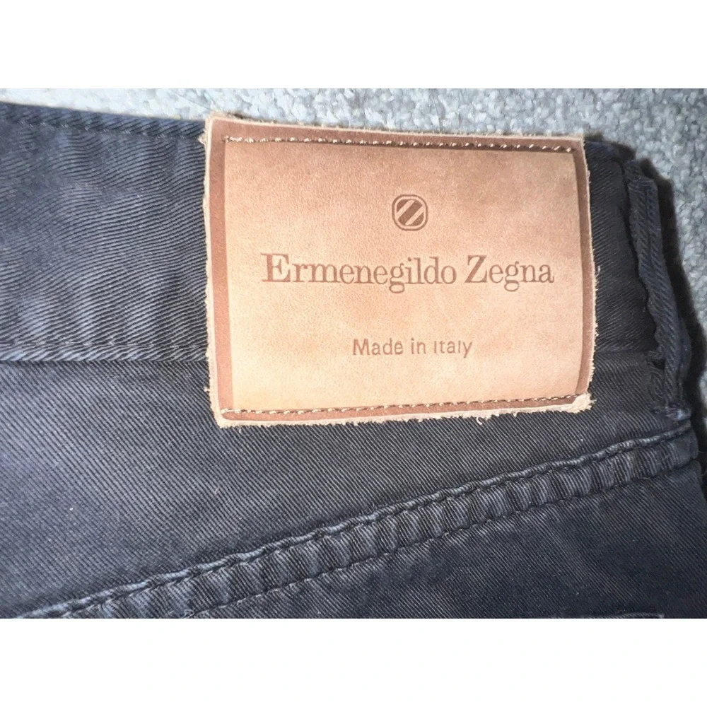 Ermenegildo Zegna gray Jeans Luxury Designer Italian Denim sz 40